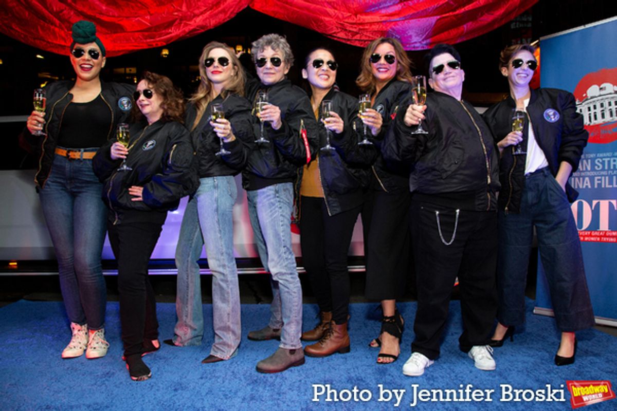 Lilli Cooper, Rachel Dratch, Julianne Hough, Julie White, Suzy Nakamura, Vanessa Williams, Lea Delaria, Selina Fillinger at 