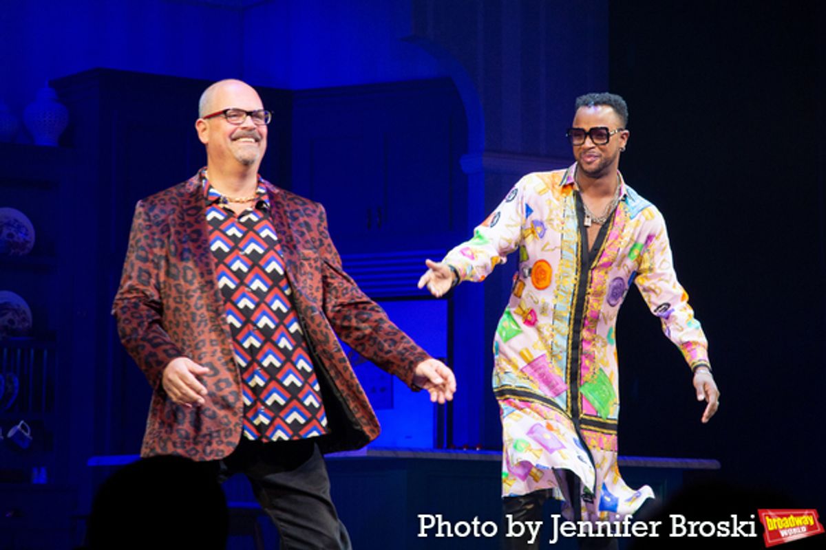 Brad Oscar, J. Harrison Ghee at 