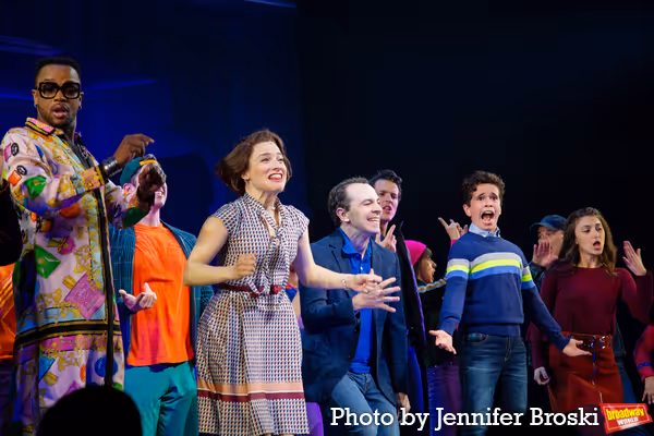 J. Harrison Ghee, Jenn Gambatese, Rob McClure, Tyler Wladis, Analise Scarpaci Photo