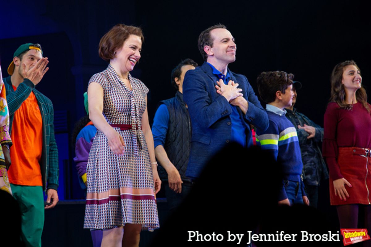 Jenn Gambatese, Rob McClure at 