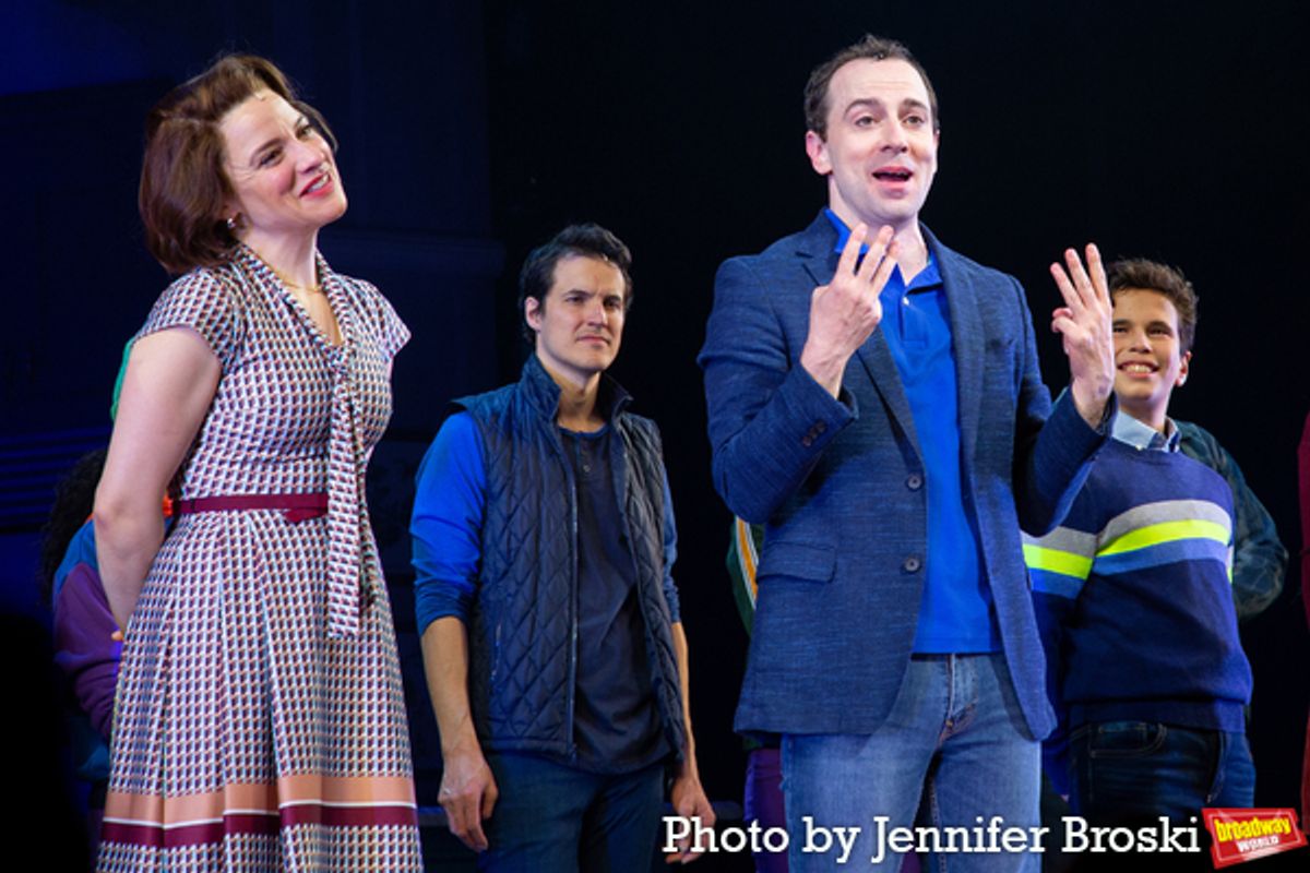 Jenn Gambatese, Rob McClure at 