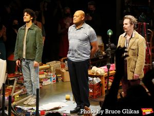 Darren Criss, Laurence Fishburne and Sam Rockwell @ BroadwayWorld Darren Criss, Laurence Fishburne and Sam Rockwell Photo