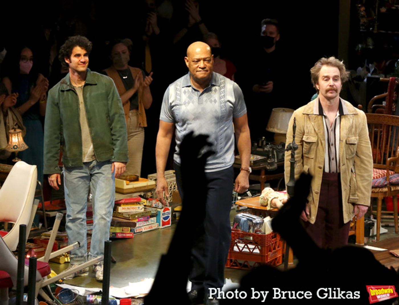 Photos: AMERICAN BUFFALO Company Takes Opening Night Bows  Image