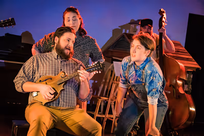 Chris McGraw, Kelley Mauro, Logan Creasman, & Anthony R. Smith  Photo by Ashleigh Ann Photo