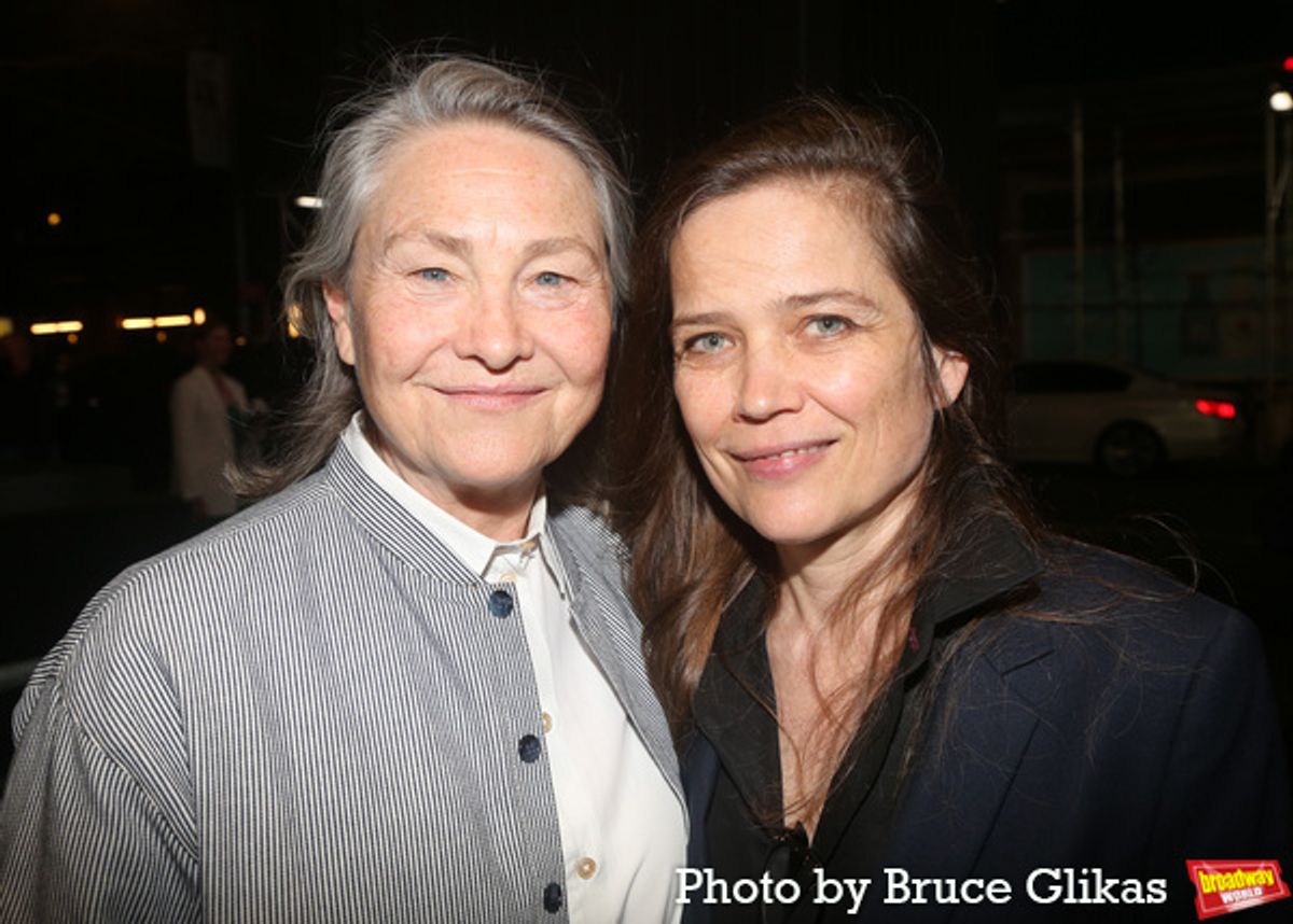 Cherry Jones and Sophie Huber at 