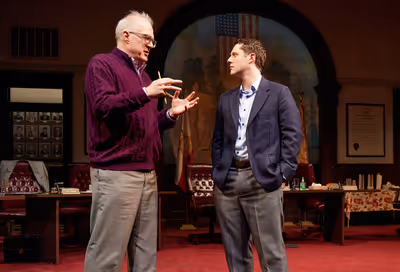 Tracy Letts and Noah Reid Photo