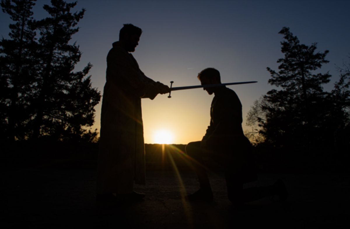 Chris Higbee and Bronson Dameron. at Photos: Inside Look at Hale Center Theater Orem's CAMELOT