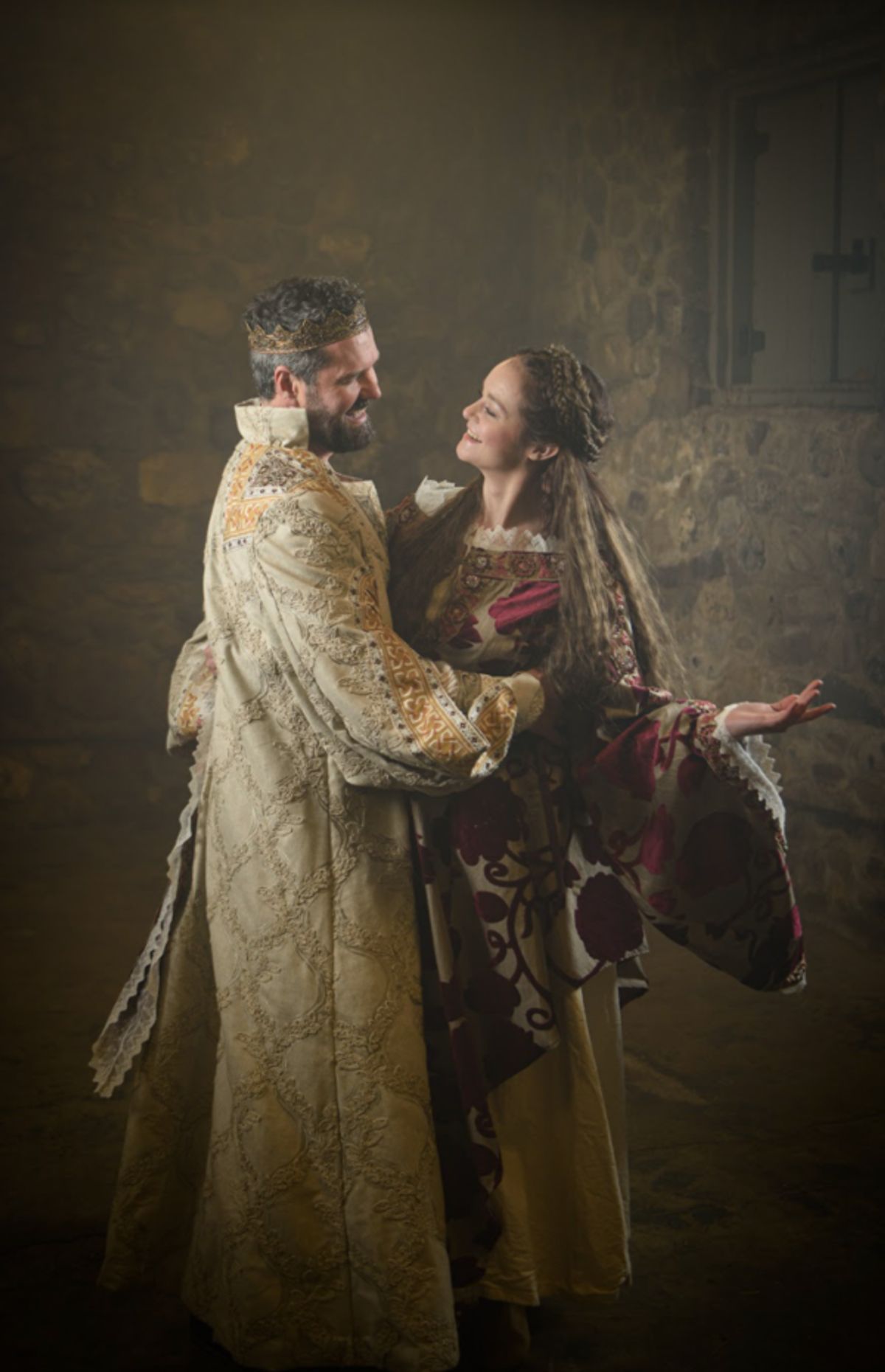 Chris Higbee and Meg Flinders. at Photos: Inside Look at Hale Center Theater Orem's CAMELOT