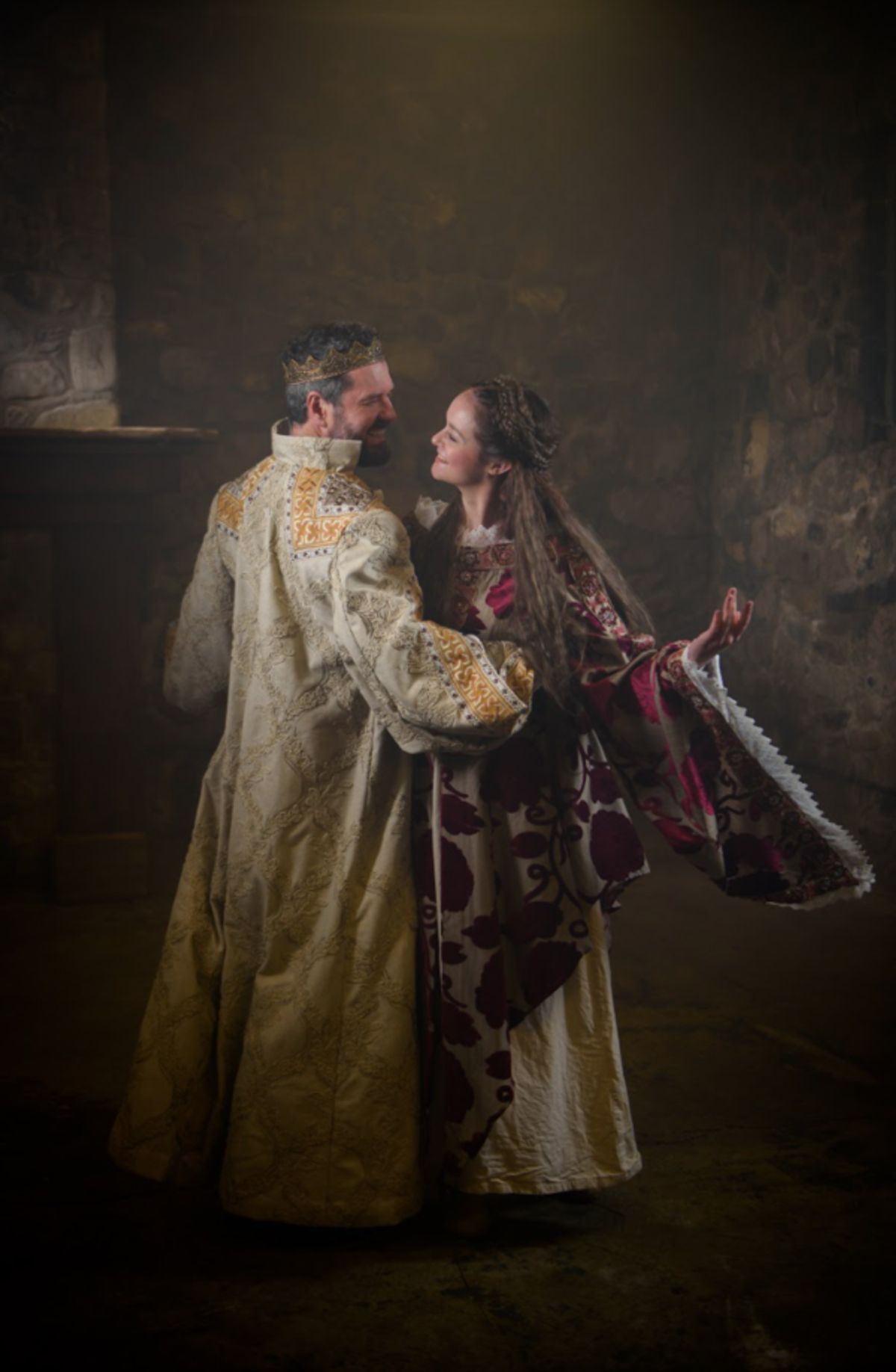 Chris Higbee and Meg Flinders. at Photos: Inside Look at Hale Center Theater Orem's CAMELOT