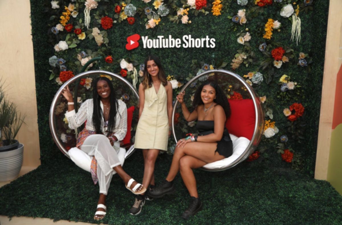 General view of atmosphere at the YouTube Artist Lounge during weekend 1 of Coachella 2022 at Empire Polo Club on April 15, 2022 in Indio, California. (Photo by Anna Webber/Getty Images for YouTube) at Photos: Inside Look at YouTube Presents Front Row Coachella Livestream Event