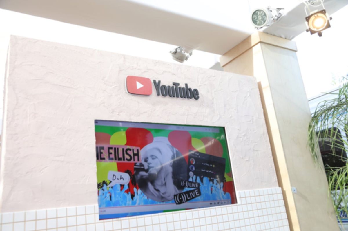 General view of atmosphere at the YouTube Artist Lounge during weekend 1 of Coachella 2022 at Empire Polo Club on April 15, 2022 in Indio, California. (Photo by Anna Webber/Getty Images for YouTube) at Photos: Inside Look at YouTube Presents Front Row Coachella Livestream Event