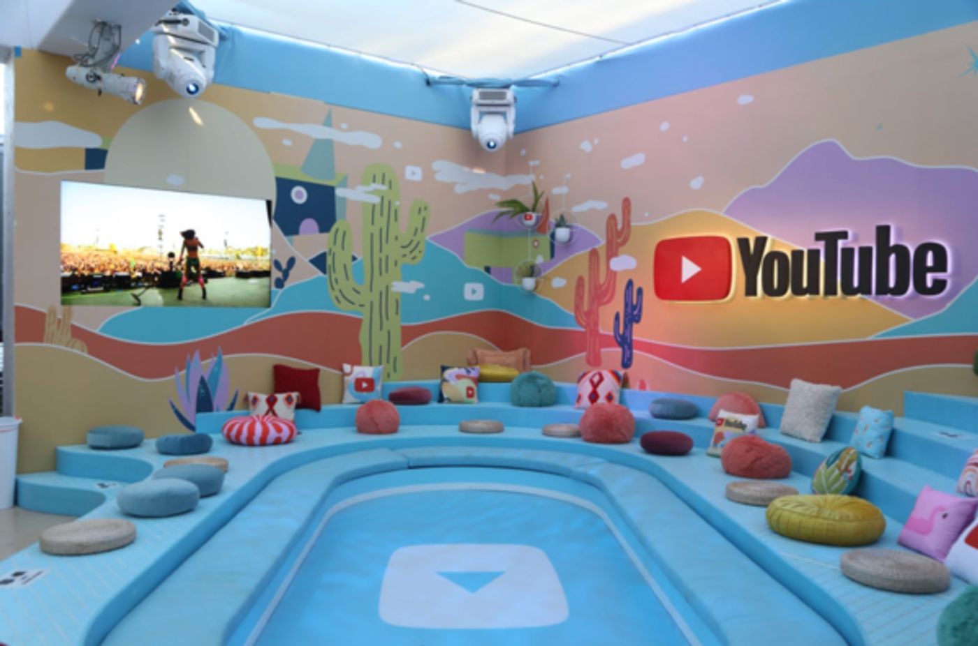 Photos: Inside Look at YouTube Presents Front Row Coachella Livestream Event Photos: Inside Look at YouTube Presents Front Row Coachella Livestream Event Image