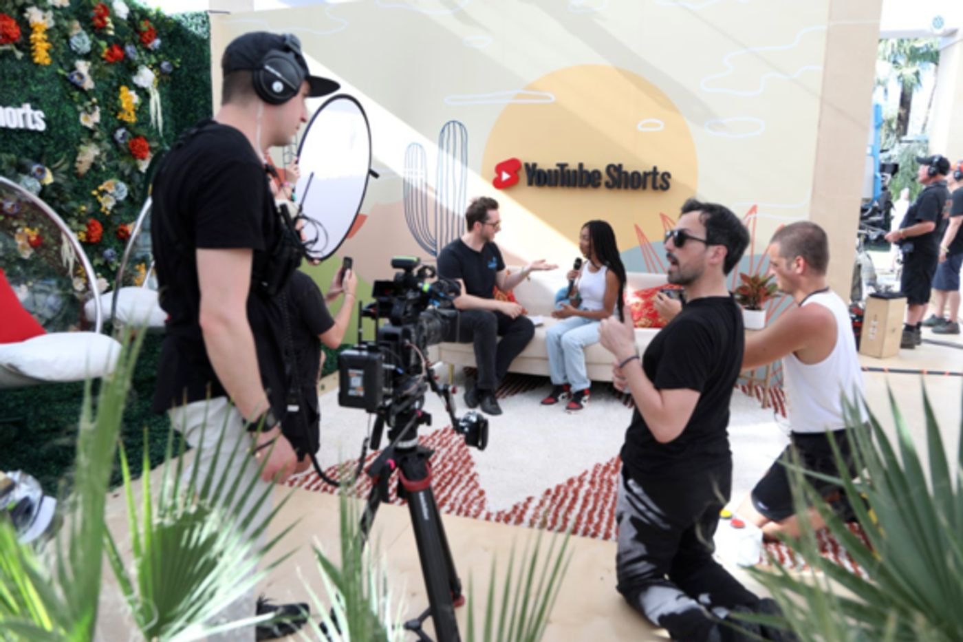 Photos: Inside Look at YouTube Presents Front Row Coachella Livestream Event Photos: Inside Look at YouTube Presents Front Row Coachella Livestream Event Image