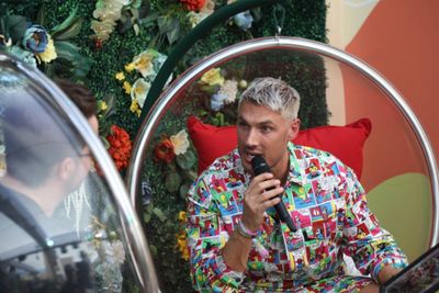 Chris Appleton attends YouTube Artist Lounge during weekend 1 of Coachella 2022 at Em Photo