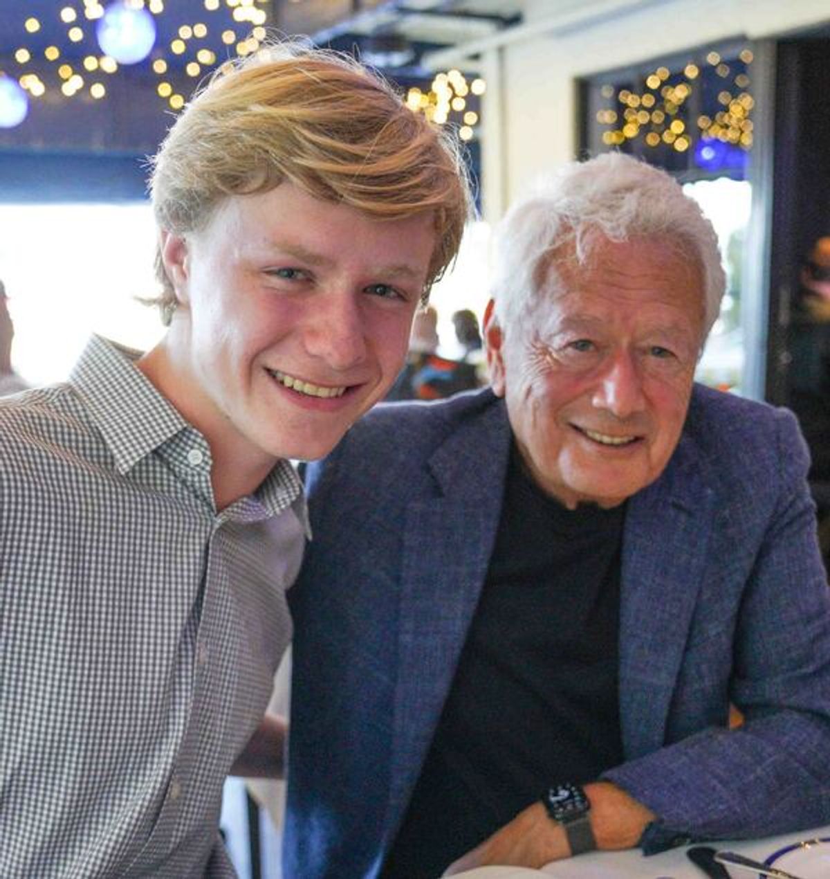 Leo Stearn, Radio Host WPOB 85.5 and Stephen Sorokoff at 