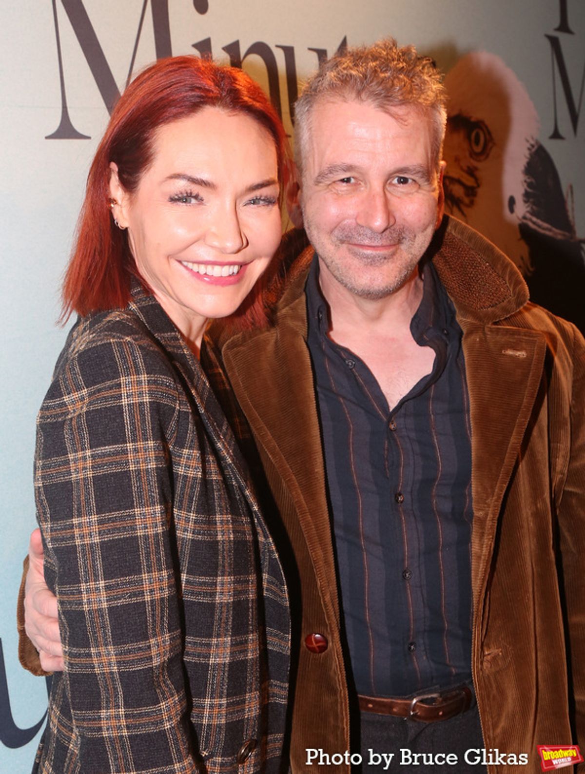 Katrina Lenk and David Cromer at 