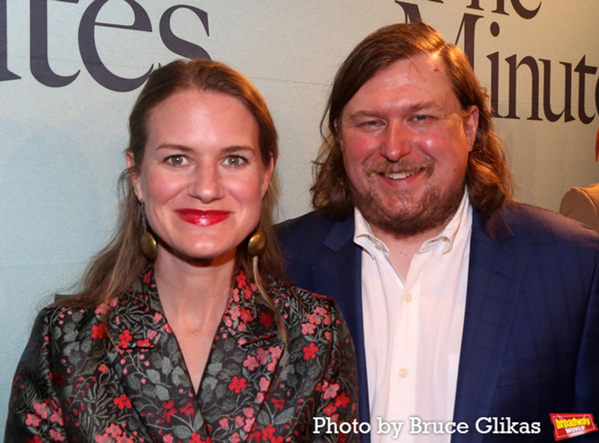 Emily Simoness and Michael Chernus at 