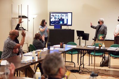 The cast and crew of EPIPHANY Photo
