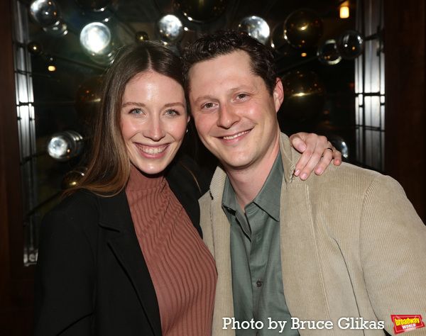 Clare Stone and husband Noah Reid Photo