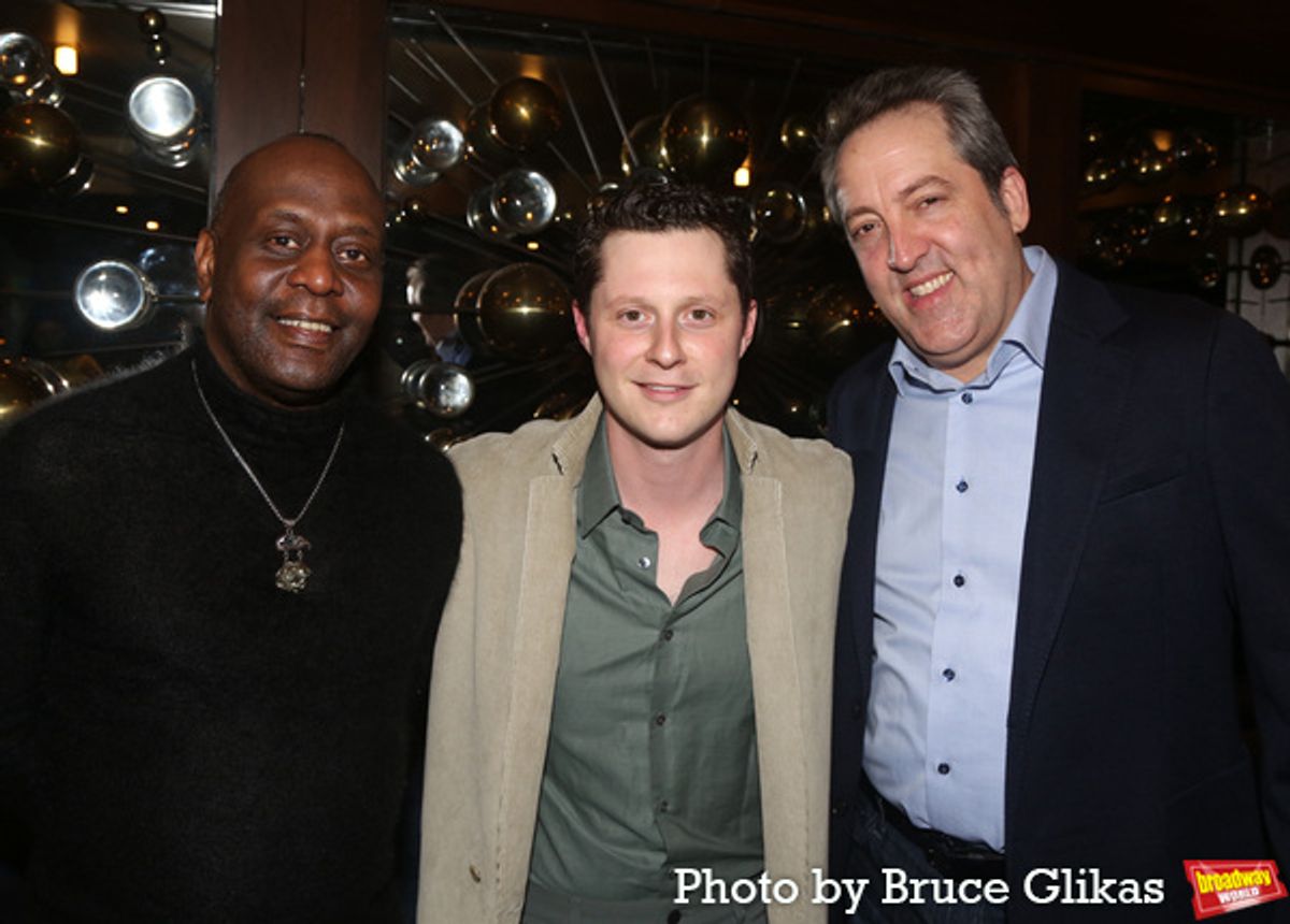 K. Todd Freeman, Noah Reid and Ian Barford at 