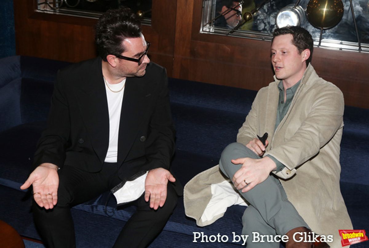 Dan Levy and Noah Reid at 