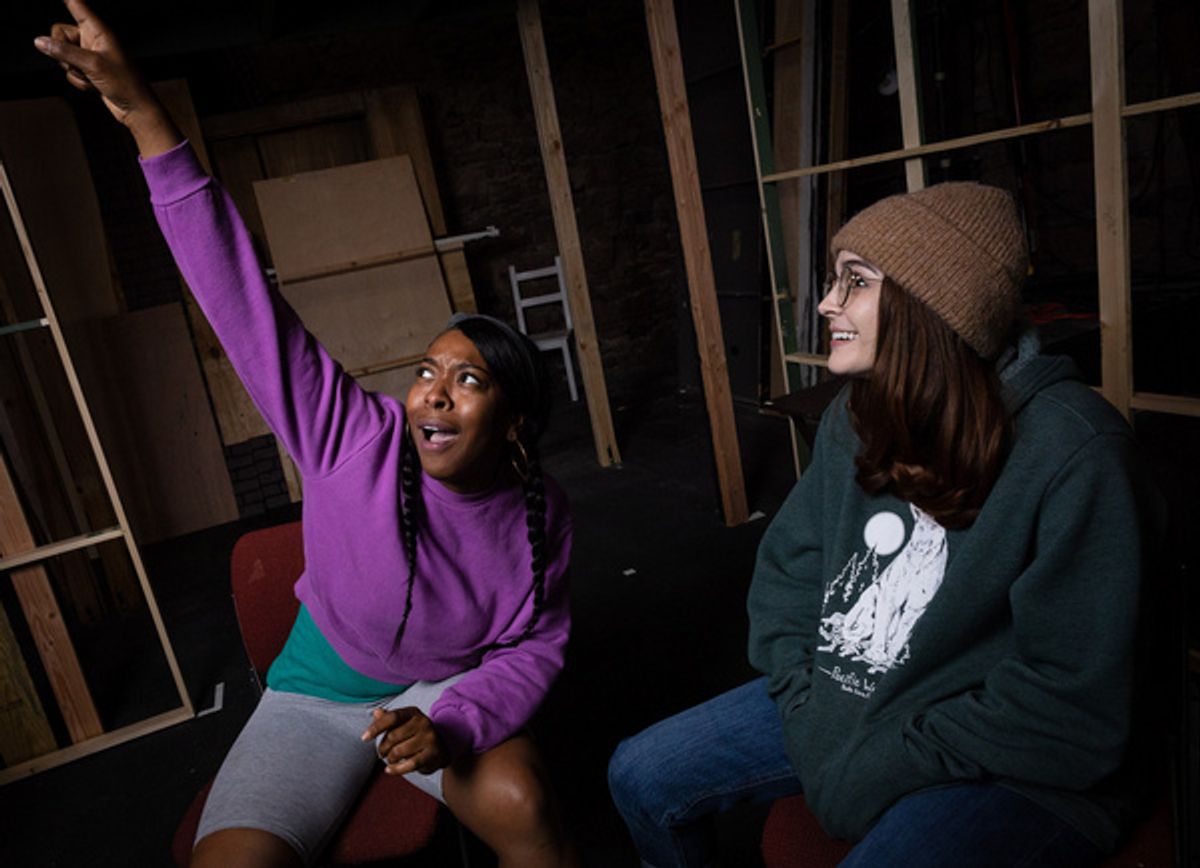 Deja Fields and Sam Bruce at Photos: First Look Of GROUP! At Passage Theatre Company