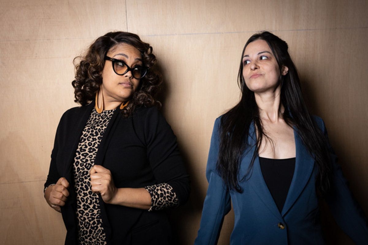 Nicole Stacie and Liz Barnett at Photos: First Look Of GROUP! At Passage Theatre Company