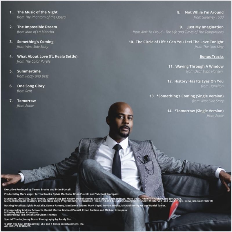 Interview: Terron Brooks Talks New Album- 'The Soul Of Broadway'  Image