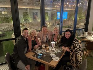 Robert Bannon alongside Margaret Kiss (Marge Sr.) and Lexi Barbuto of The Real Housew Photo