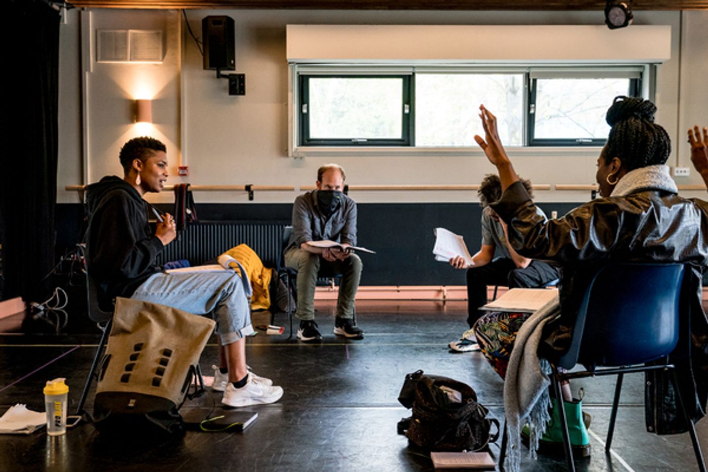 Photos: Inside Rehearsal For TIL DEATH DO US PART at Theatre503 Photos: Inside Rehearsal For TIL DEATH DO US PART at Theatre503 Image