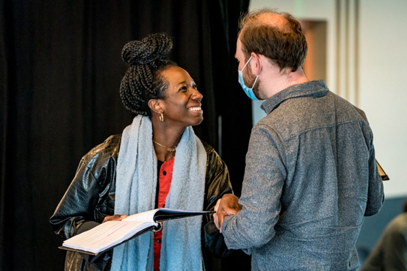 Photos: Inside Rehearsal For TIL DEATH DO US PART at Theatre503 Photos: Inside Rehearsal For TIL DEATH DO US PART at Theatre503 Image