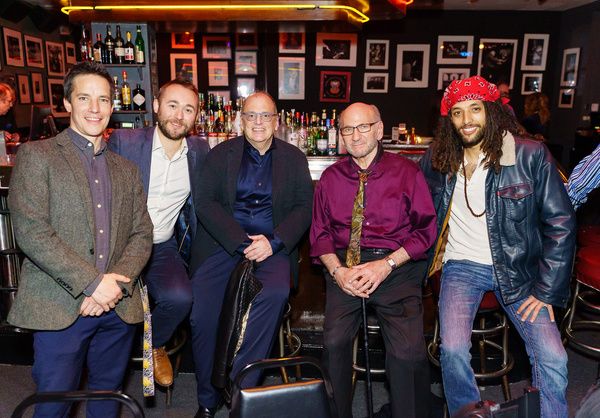 Pablu Eluchans, Mark Lewandowski, John Minnock, Dave Liebman and Mathis Picard  Photo