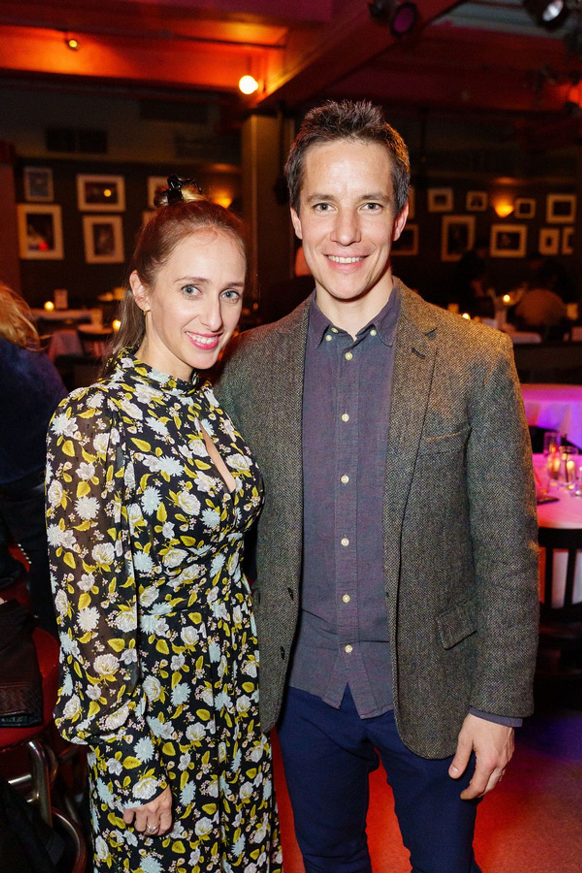 Andrea Velasco and Pablo Eluchans at Photos: John Minnock Shines At Birdland Debut