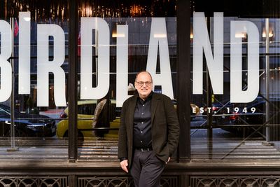 John Minnock at Birdland Jazz Club, April 10, 2022  Photo by Leslie Farinacci Photo