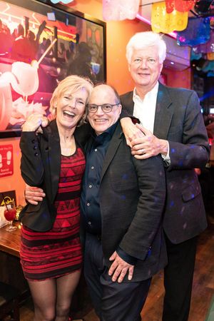 Gwen Kelley of Hot House Magazine, John Minnock and Billy Kelley  Photo