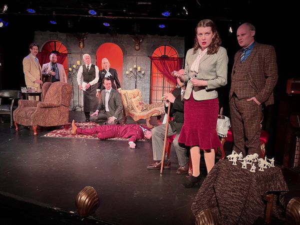Laurel Andersen, Eric Fletcher and the cast  Photo
