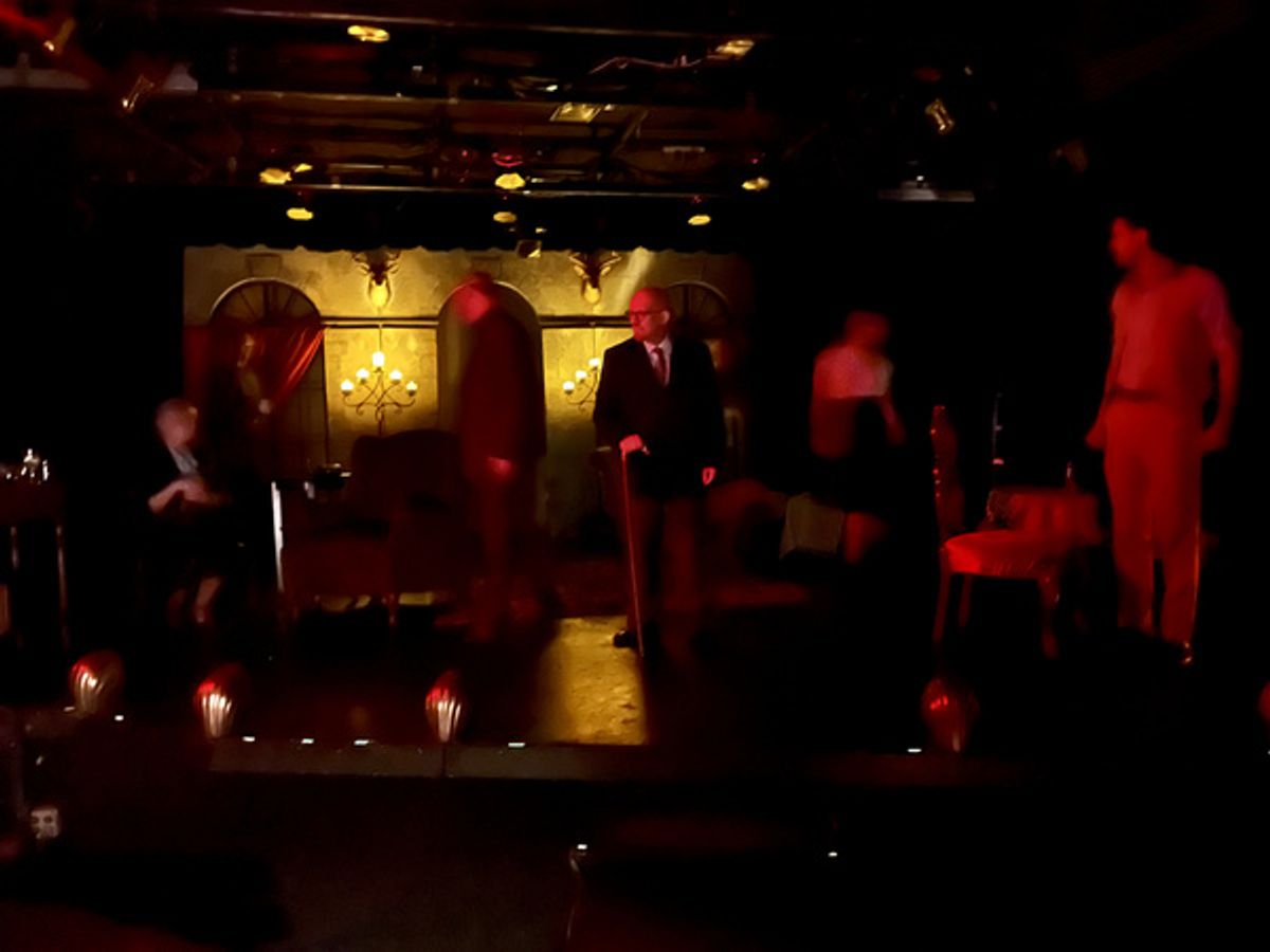 The cast at Photos: Go Inside AND THEN THERE WERE NONE At The Players Theatre