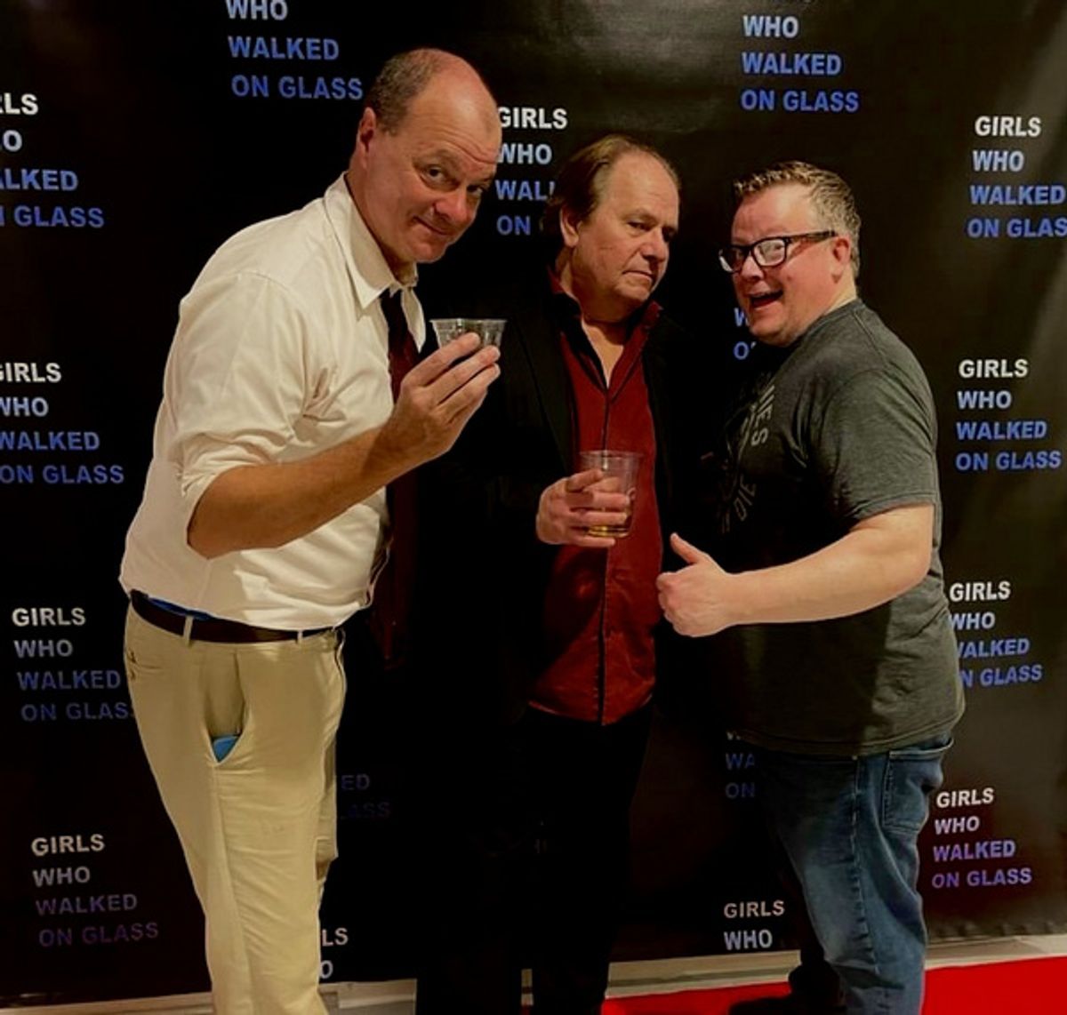 Ron Barba, Gordon Farrell and Sean Lynch at 