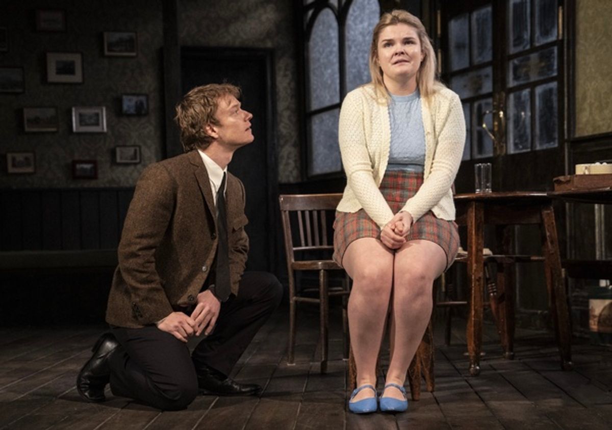 Alfie Allen and Gaby French at 