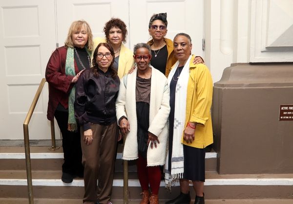 Michele Shay, Janet League, Trazana Beverly, Aku Kadogo, Carol Maillard and Paula Mos Photo