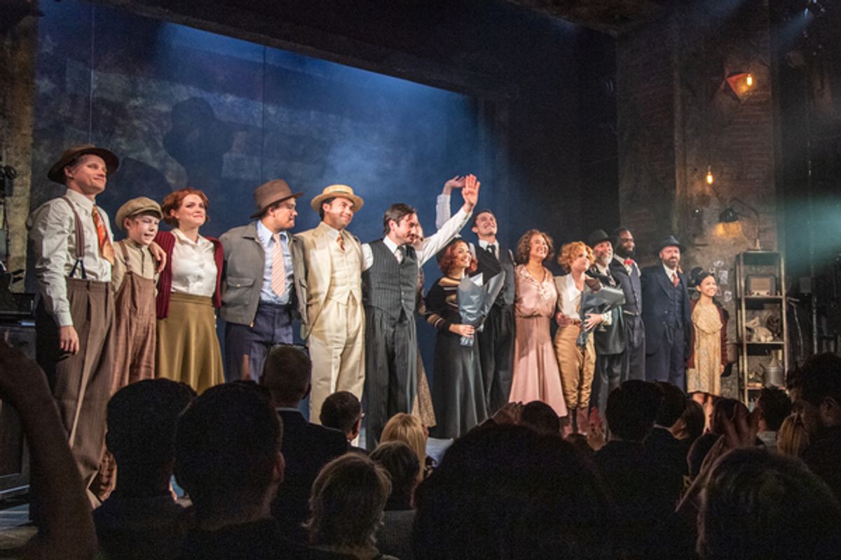 Company at Photos: Inside Press Night of BONNIE AND CLYDE at The Arts Theatre