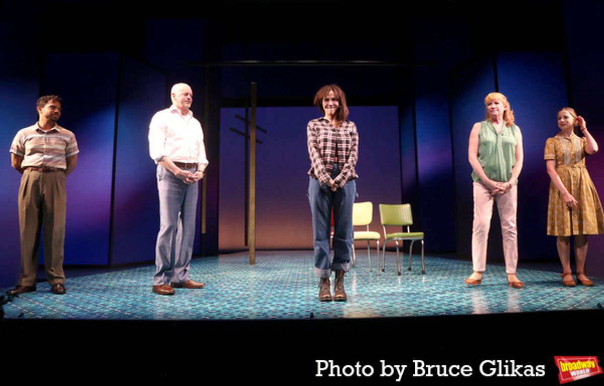 Chris Myers, David Morse, Mary-Louise Parker, Johanna Day and Alyssa May Gold at 