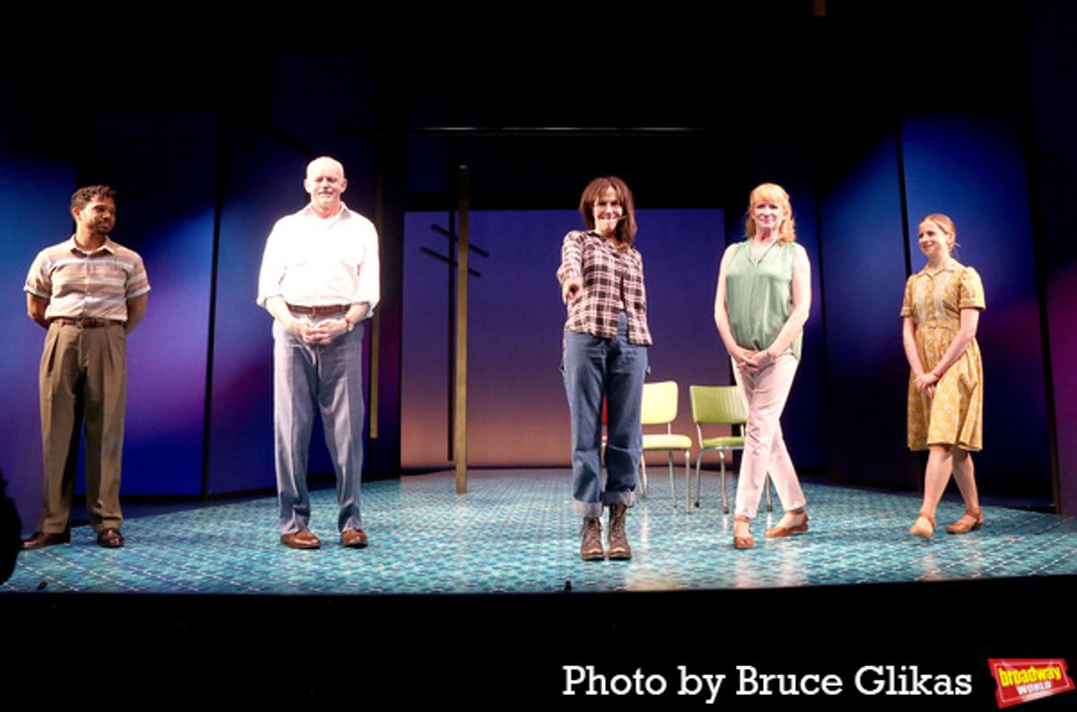 Chris Myers, David Morse, Mary-Louise Parker, Johanna Day and Alyssa May Gold at 