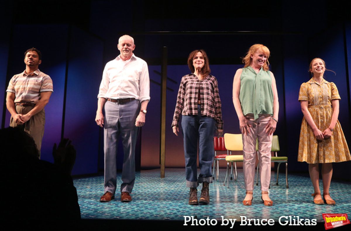 Chris Myers, David Morse, Mary-Louise Parker, Johanna Day and Alyssa May Gold at 