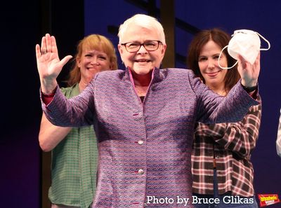 Johanna Day, Playwright Paula Vogel and Mary-Louise Parker Photo
