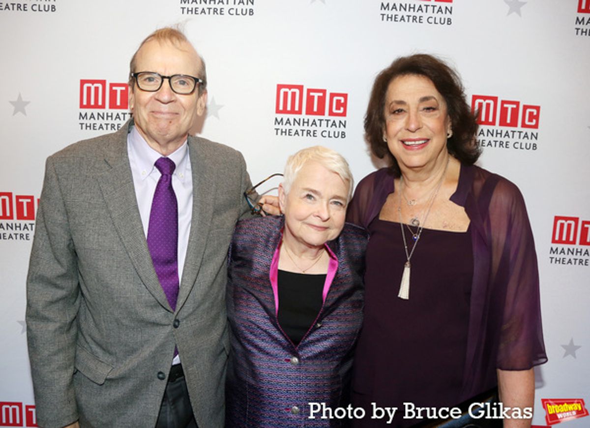Barry Grove, Paula Vogel and Lynne Meadow  at 
