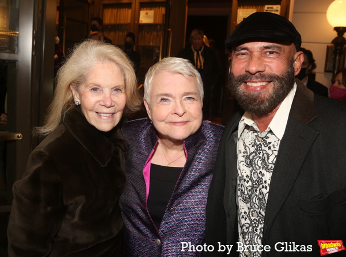 Daryl Roth, Paula Vogel and Nilo Cruz  at 