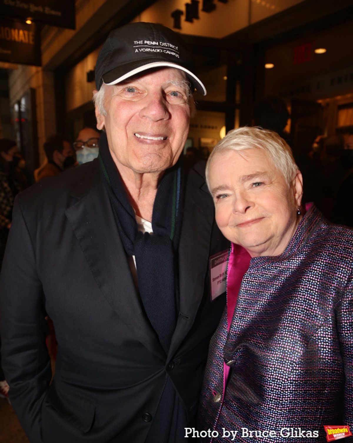 Steven Roth and Paula Vogel at 