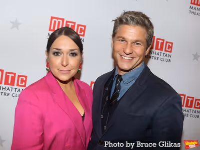 Jessica Vosk and David Burtka Photo
