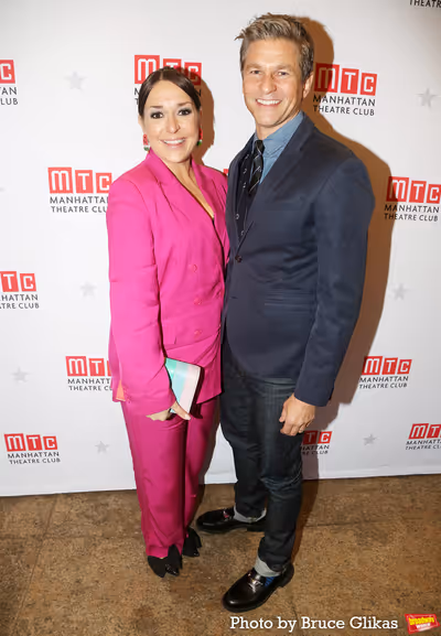 Jessica Vosk and David Burtka Photo